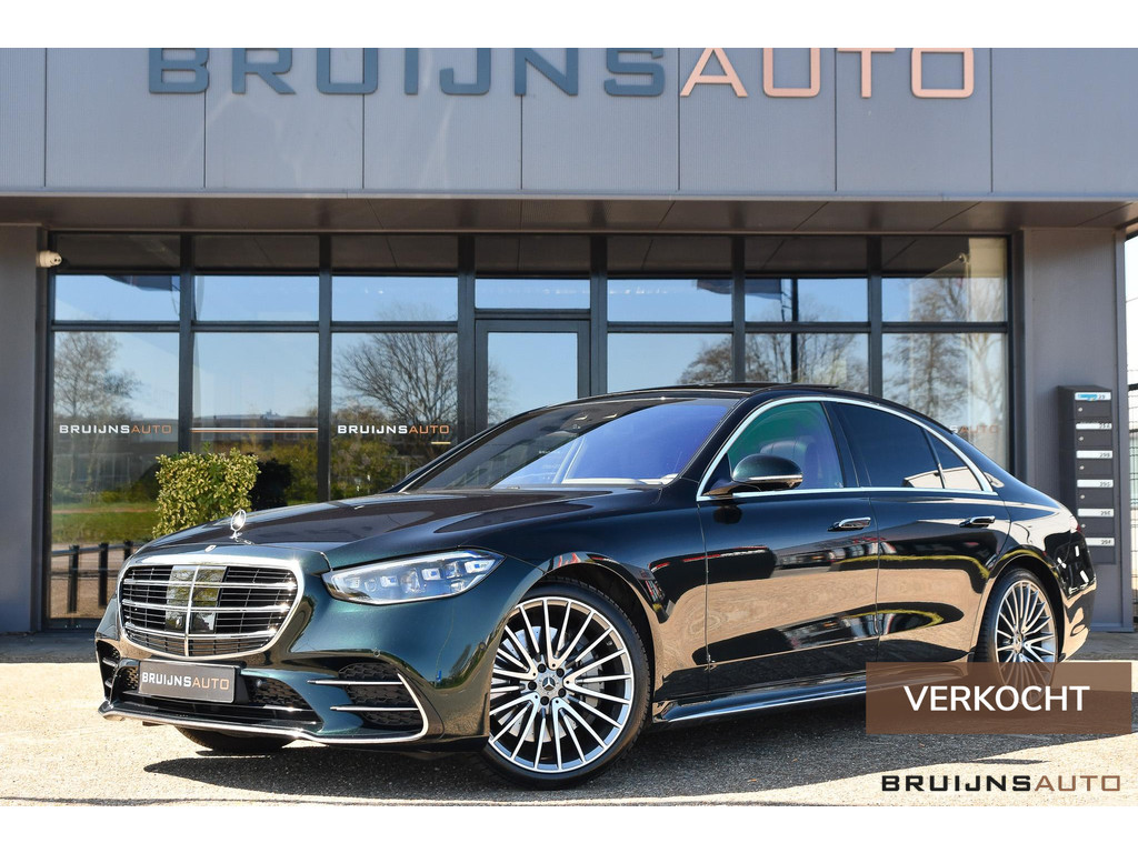Mercedes-Benz S-Klasse 400d 4MATIC AMG Line EMERALD GREEN|BTW|Panoramadak 52988700-0.jpg | Bruijns Auto