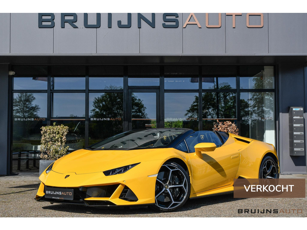 Lamborghini Huracan EVO Spyder Giallo Inti Pearl 53930491-0.jpg | Bruijns Auto